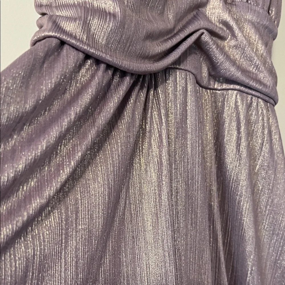 Wild Fable Shimmering Lavender Mini Dress - Picture 3 of 6